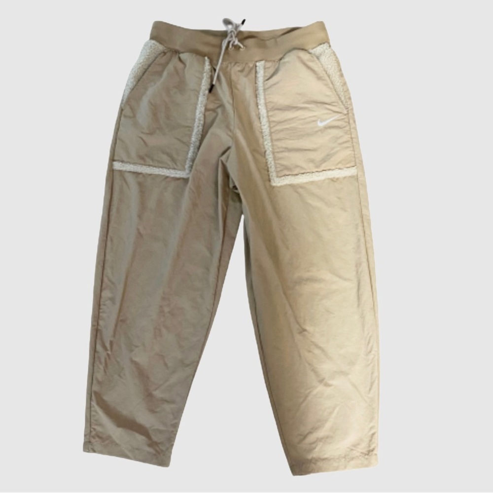 Nike Women's Sportswear Essential Woven High-waisted Winter Pants Size Large - Picture 3 of 4
